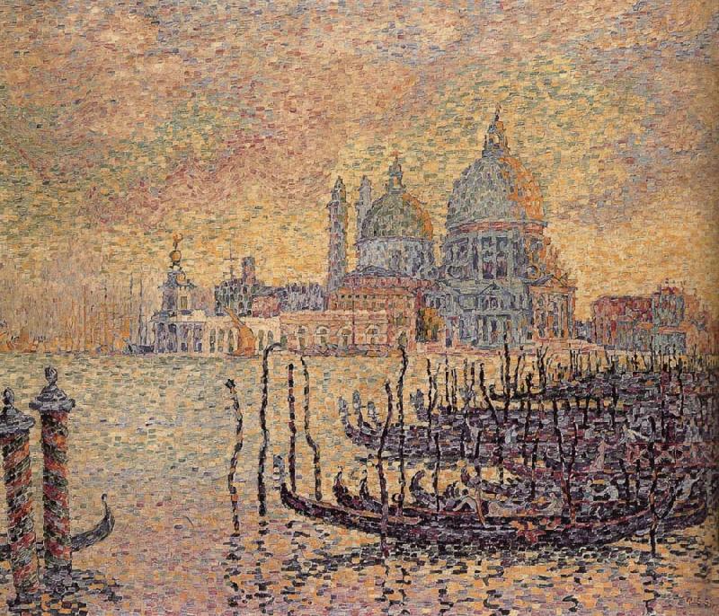 Paul Signac Big canal oil painting picture